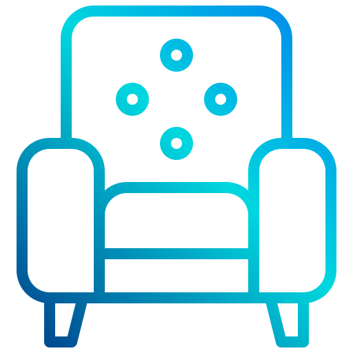 sillón xnimrodx Lineal Gradient icono