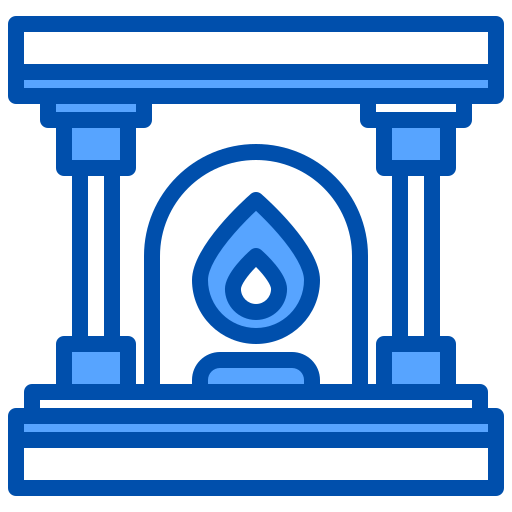 暖炉 xnimrodx Blue icon