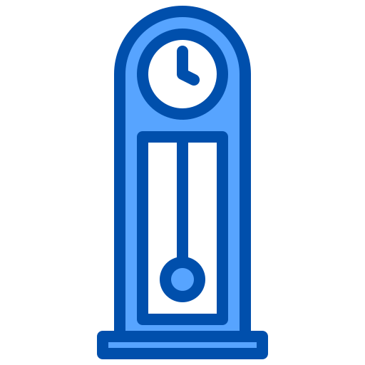 Clock xnimrodx Blue icon
