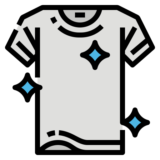 t-shirt Aphiradee (monkik) Lineal Color icoon