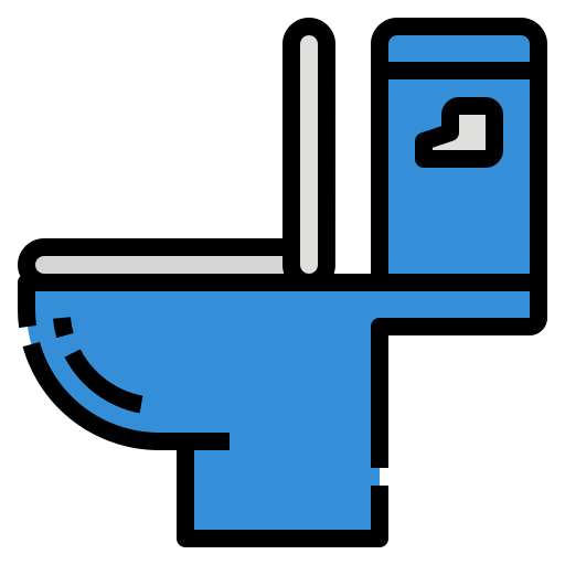 toaleta Aphiradee (monkik) Lineal Color ikona