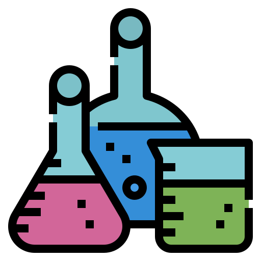 Medical lab Aphiradee (monkik) Lineal Color icon