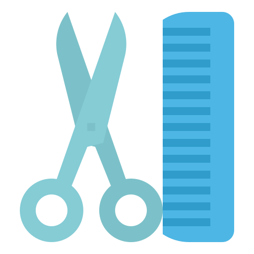 Scissors Aphiradee (monkik) Flat icon