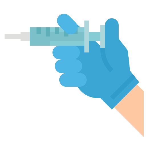 Vaccination Aphiradee (monkik) Flat icon