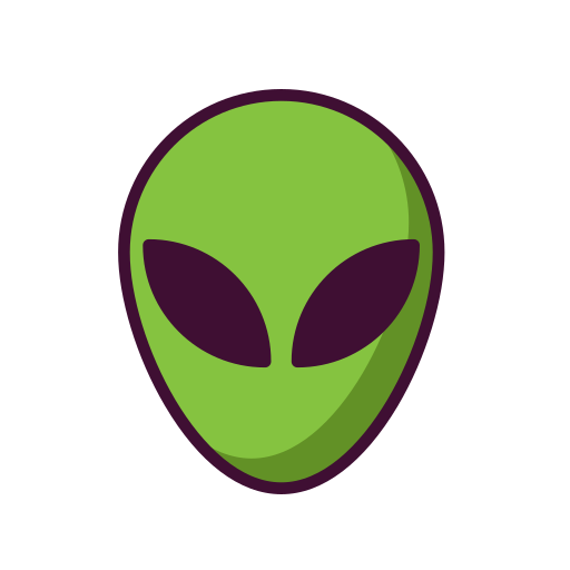 alieno Generic Outline Color icona