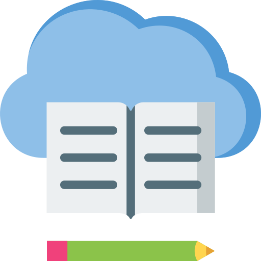 cloud-bibliotheek Generic Flat icoon