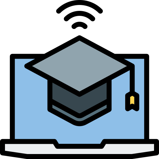 Online learning Generic Outline Color icon