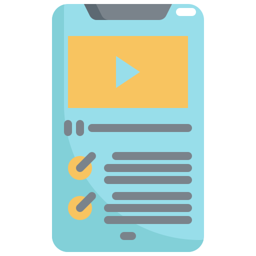Video lesson Generic Flat icon