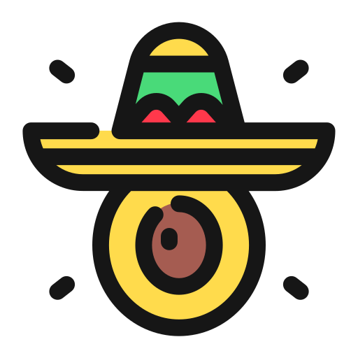 avocado Generic Outline Color icona