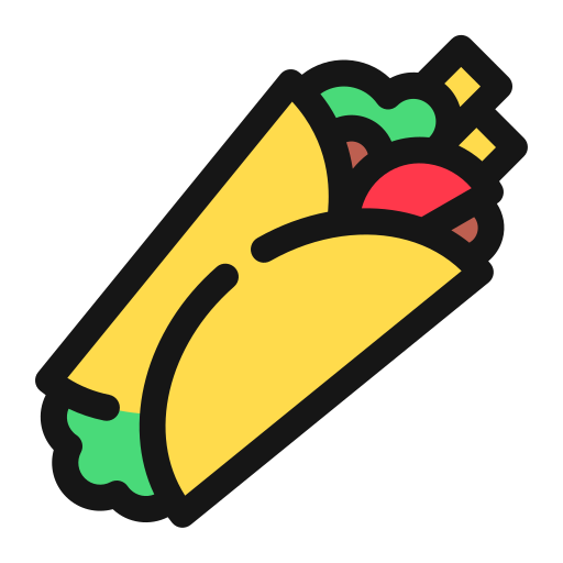 Mexican food Generic Outline Color icon