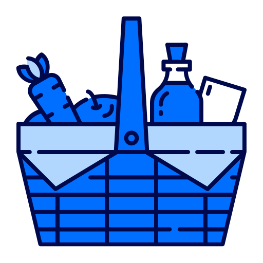 Корзинка для пикника Generic Blue иконка