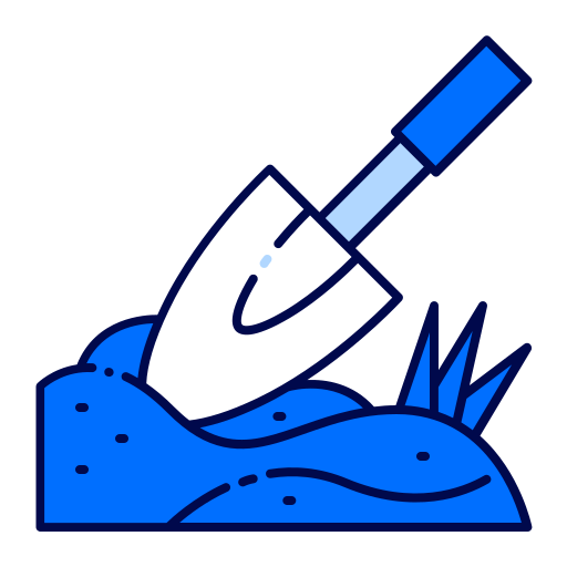 spade Generic Blue icoon