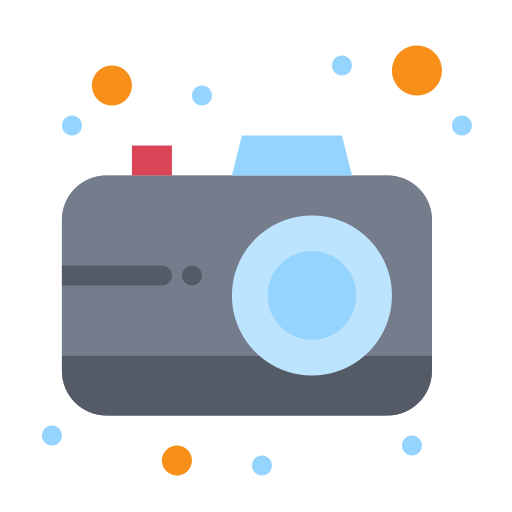 aparat fotograficzny Flatart Icons Flat ikona