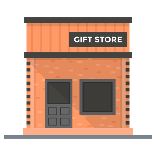 tienda de regalos Generic Flat icono