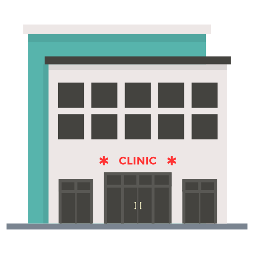 Health clinic Generic Flat icon