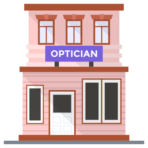 Optical shop Generic Flat icon