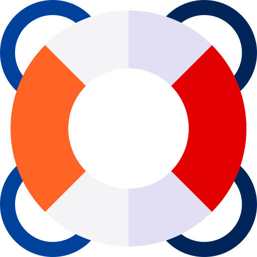 ratownik Basic Rounded Flat ikona