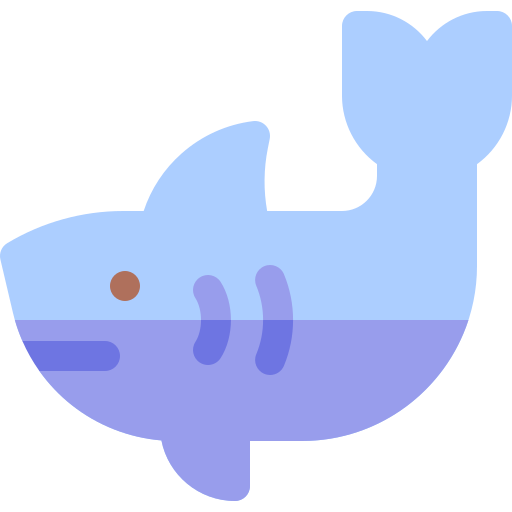 Shark Basic Rounded Flat icon