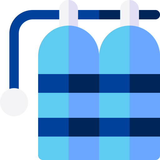 sauerstofftank Basic Rounded Flat icon