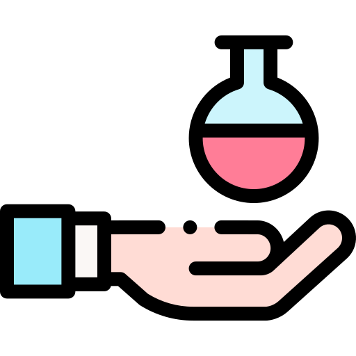 Laboratory Detailed Rounded Lineal color icon