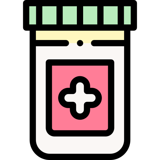 Drugs Detailed Rounded Lineal color icon