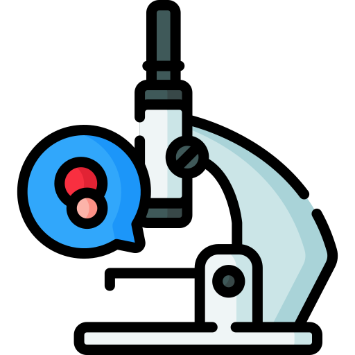 microscopio Special Lineal color icono
