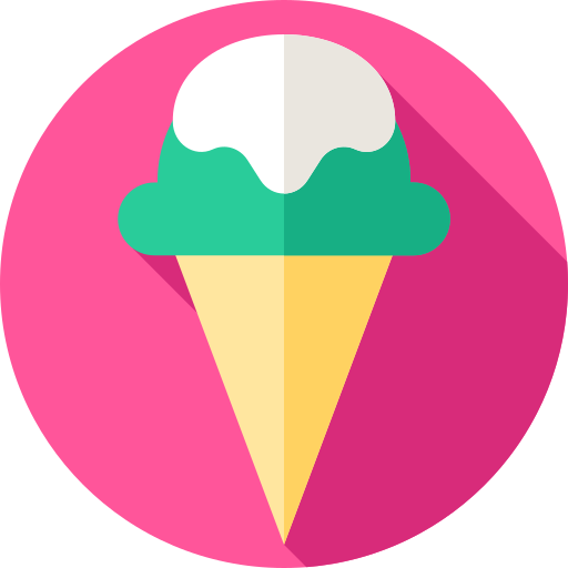 Мороженое Flat Circular Flat иконка