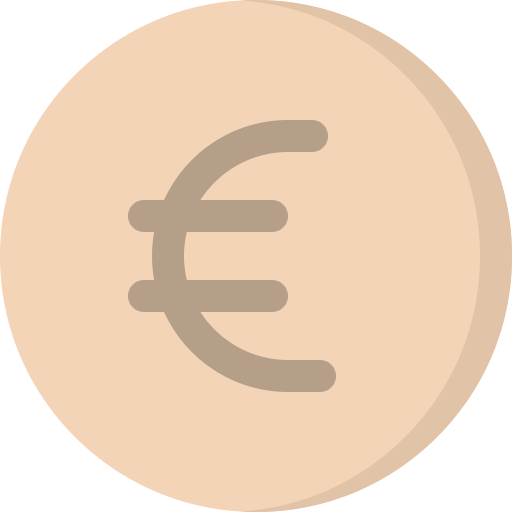 euro bqlqn Flat ikona