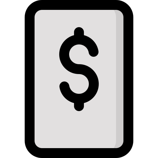 Mobile banking bqlqn Lineal Color icon