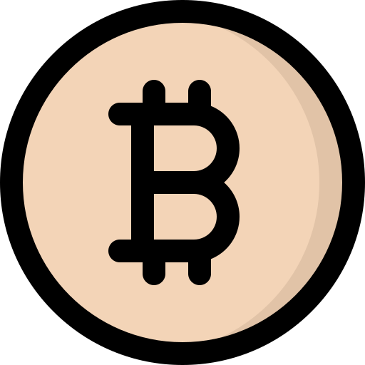 bitcoin bqlqn Lineal Color icono