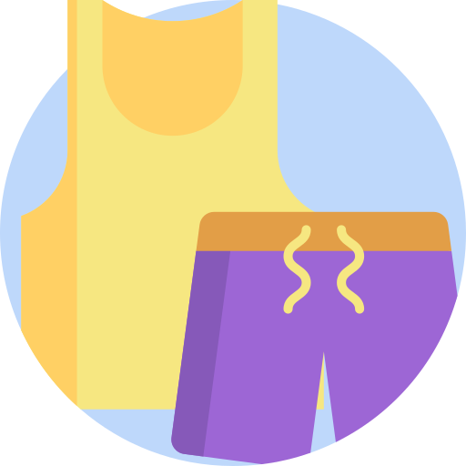 sport kleding Detailed Flat Circular Flat icoon
