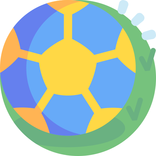 voetbal Detailed Flat Circular Flat icoon