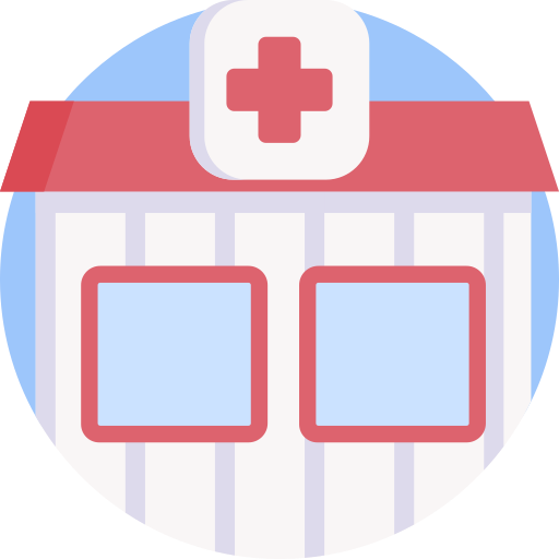 hospital Detailed Flat Circular Flat icono