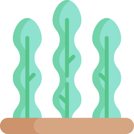Seaweed Kawaii Flat icon