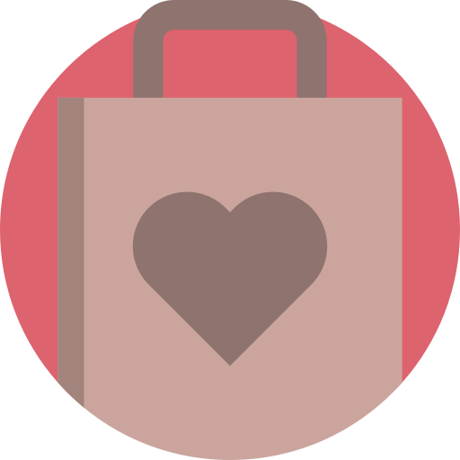 Shopping bag Detailed Flat Circular Flat icon