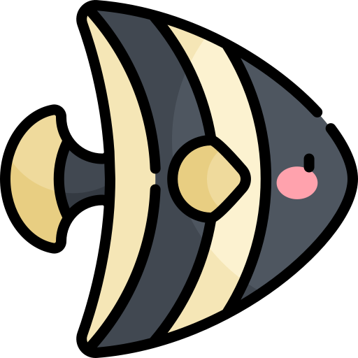 pescare Kawaii Lineal color icona