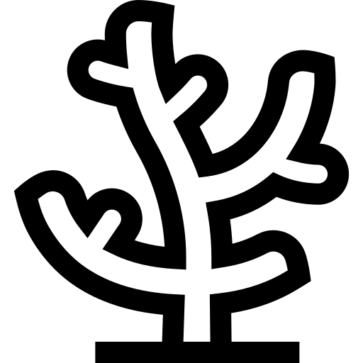 koral Basic Straight Lineal ikona