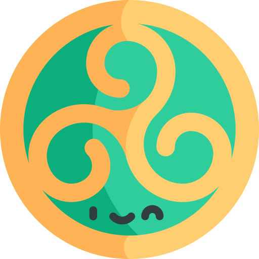 Triskelion Kawaii Flat icon