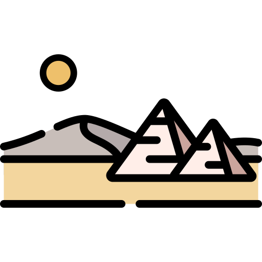 Пирамиды Special Lineal color иконка