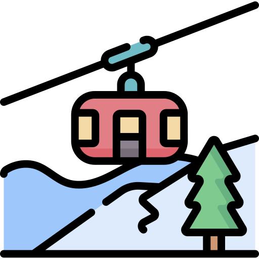 sciare Special Lineal color icona