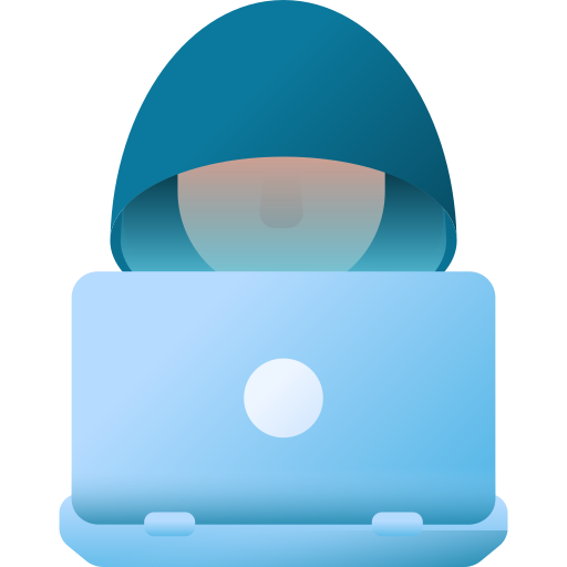 Hacker 3D Color icon