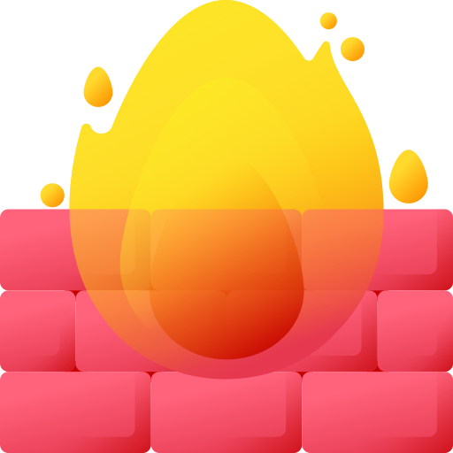 Firewall 3D Color icon