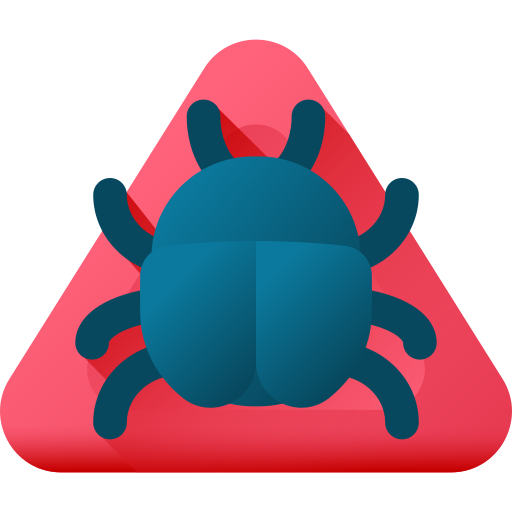 Bug 3D Color icon