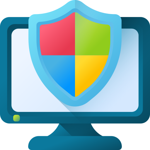 antivirus 3D Color icon