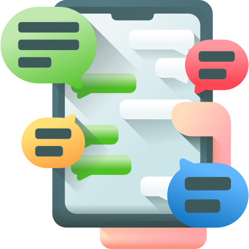 Group chat 3D Color icon