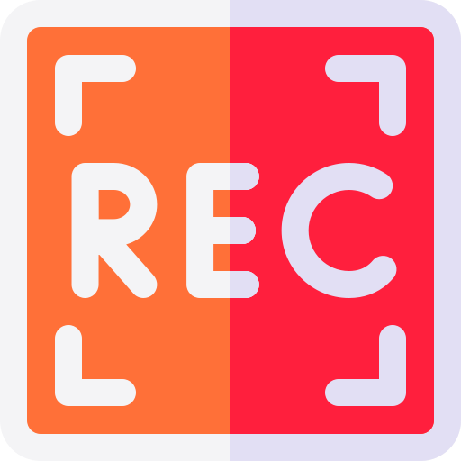 Rec Basic Rounded Flat icon