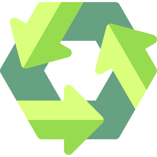 recycling Basic Rounded Flat icon