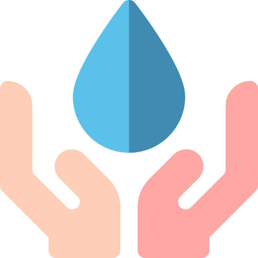 Water drop Basic Rounded Flat icon