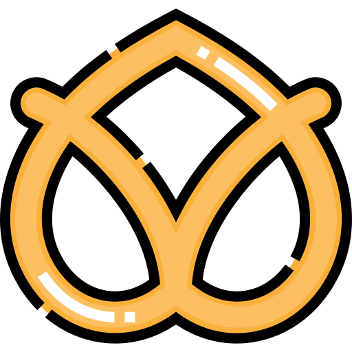 Pretzel Detailed Straight Lineal color icon