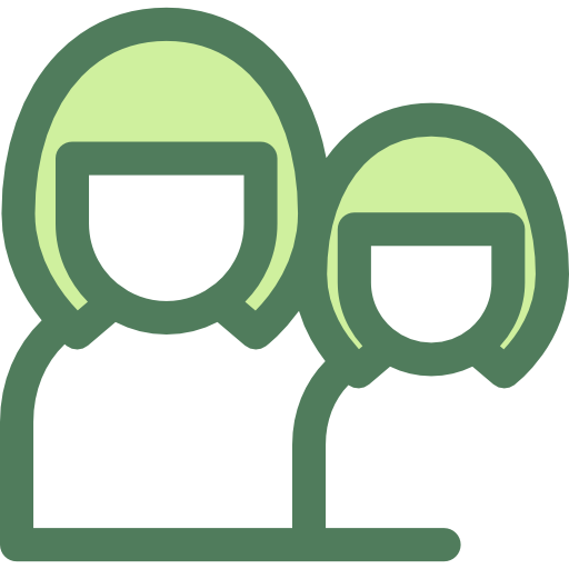 Group Monochrome Green icon